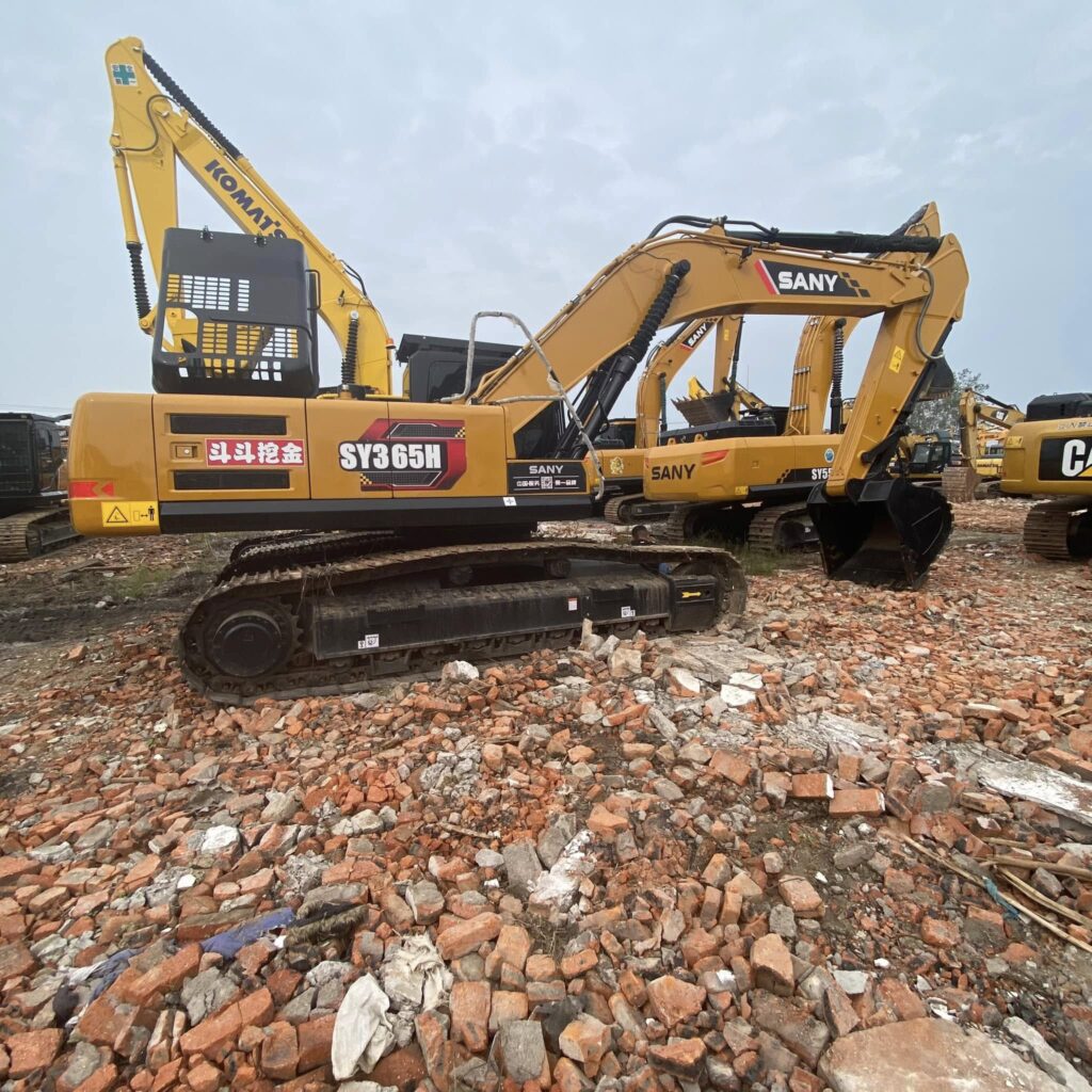 Why the Used Sany SY365H Is the Top Choice for Tough Rock Excavation